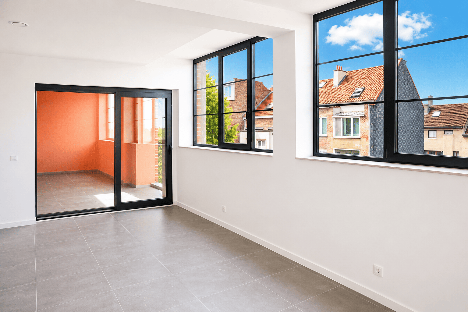 Vue Loft Réelle Non Meublée